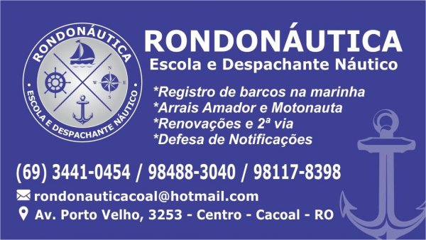 RONDONÁUTICA - Escola e Despachante Náutico