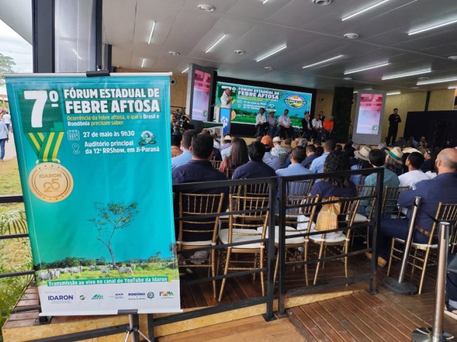 Rondônia reforça compromisso com a sanidade animal durante 7º Fórum de Febre Aftosa