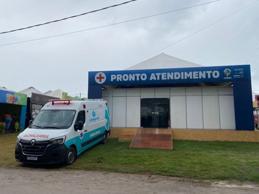 Atendimentos de urgência são oferecidos pelo governo de RO durante a 12ª edição da Rondônia Rural Show Internacional