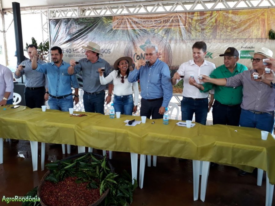 ABERTURA DA COLHEITA DO CAFÉ E LANÇAMENTO DO CONCAFÉ 2019 - CONCURSO DE QUALIDADE E SUSTENTABILIDADE DO CAFÉ DE RONDÔNIA